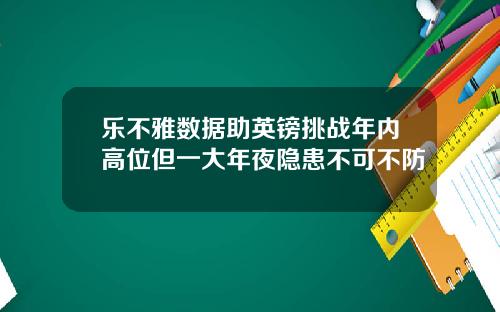 乐不雅数据助英镑挑战年内高位但一大年夜隐患不可不防