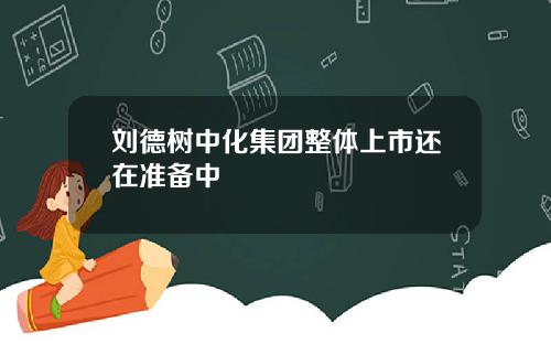 刘德树中化集团整体上市还在准备中