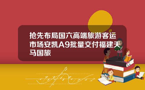 抢先布局国六高端旅游客运市场安凯A9批量交付福建天马国旅